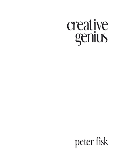 Title details for Creative Genius by Peter Fisk - Available